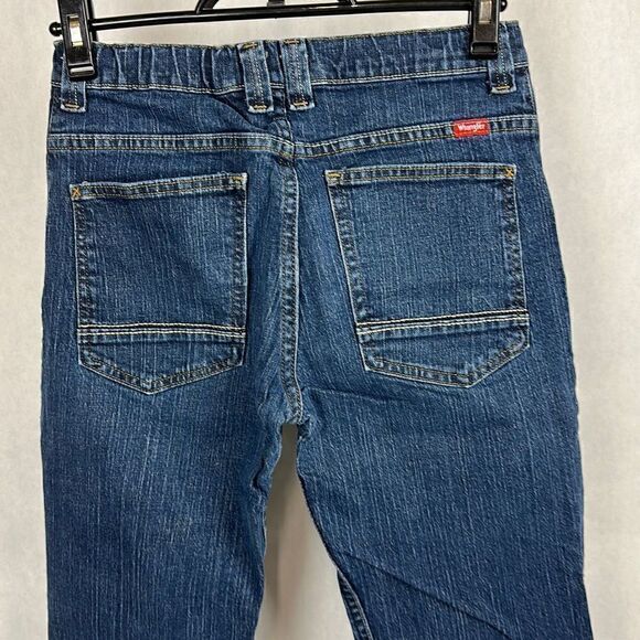 Wrangler Boys Jeans Size 16 Regular Adjustable Waist - Picture 5 of 7